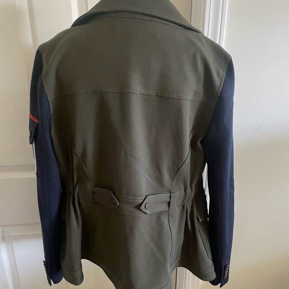 Gorgeous Veronica Beard military style 2-tone jacket - Picture 5 of 16